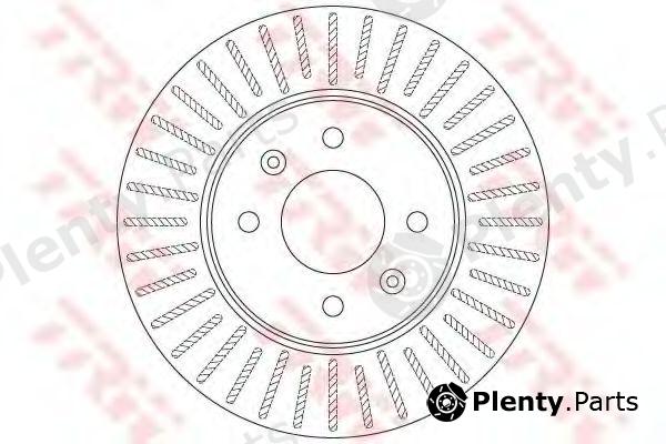  TRW part DF6198 Brake Disc