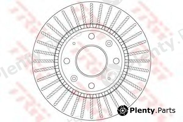  TRW part DF6229 Brake Disc
