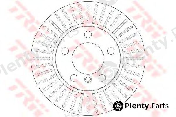 TRW part DF6255 Brake Disc
