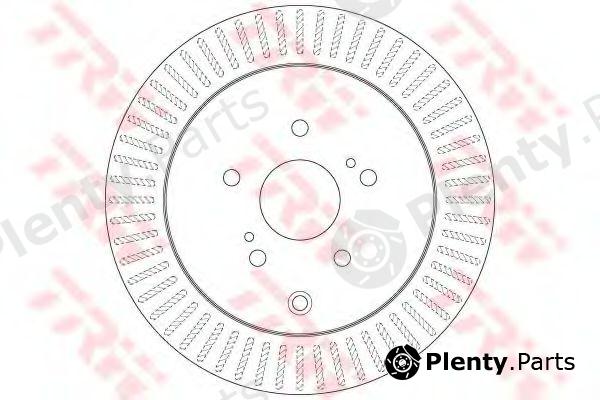  TRW part DF6351 Brake Disc