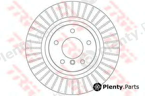  TRW part DF6352S Brake Disc