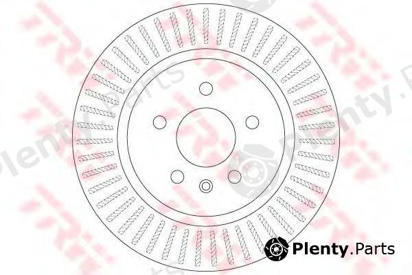  TRW part DF6371 Brake Disc