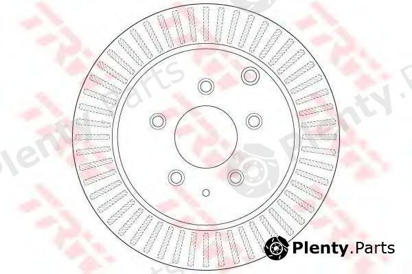  TRW part DF6385 Brake Disc
