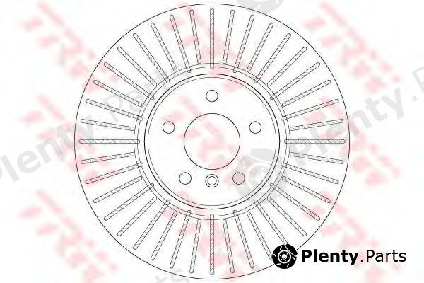  TRW part DF6408S Brake Disc