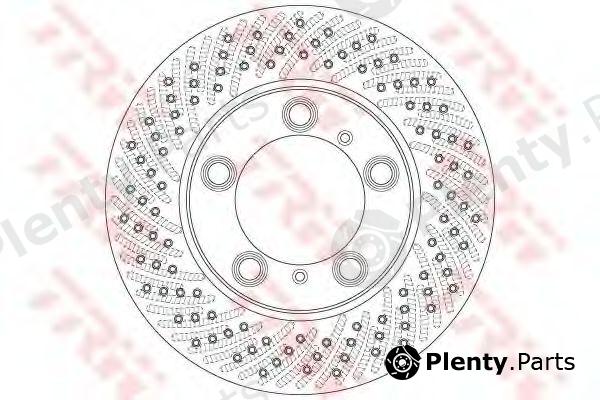  TRW part DF6413S Brake Disc