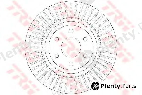  TRW part DF6425 Brake Disc