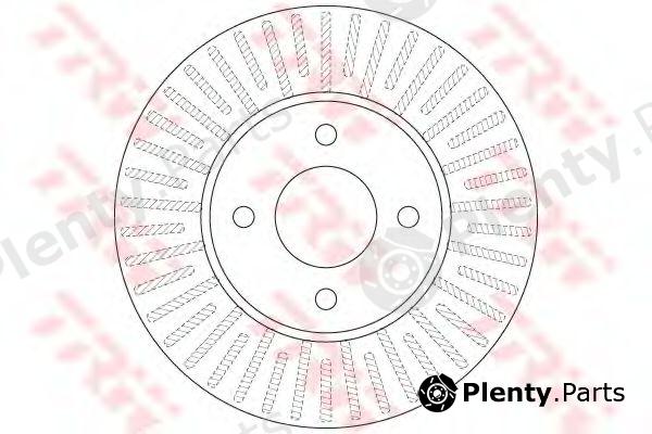  TRW part DF6430 Brake Disc
