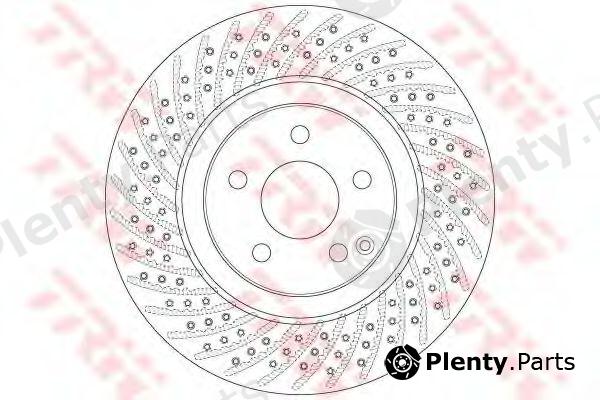  TRW part DF6433S Brake Disc