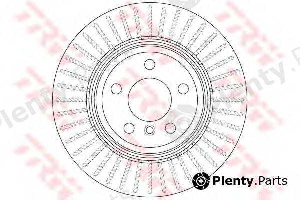  TRW part DF6512S Brake Disc