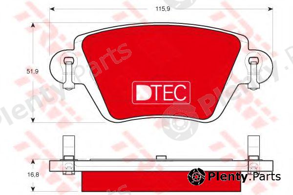  TRW part GDB1525DTE Brake Pad Set, disc brake