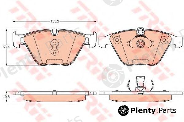  TRW part GDB2021 Brake Pad Set, disc brake