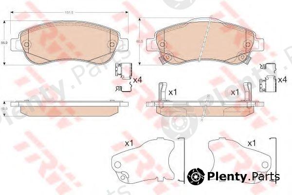  TRW part GDB3559 Brake Pad Set, disc brake