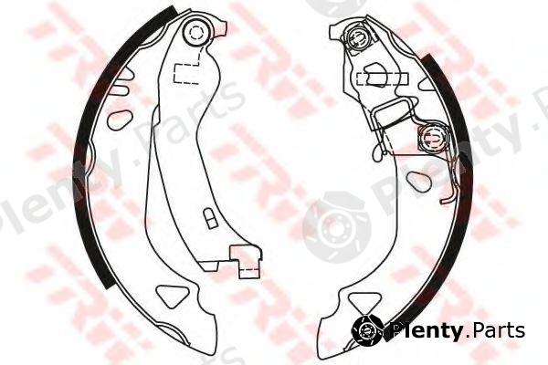  TRW part GS8570 Brake Shoe Set