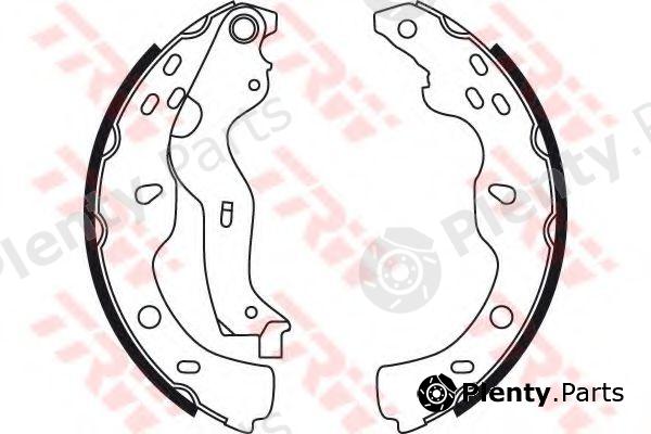  TRW part GS8743 Brake Shoe Set