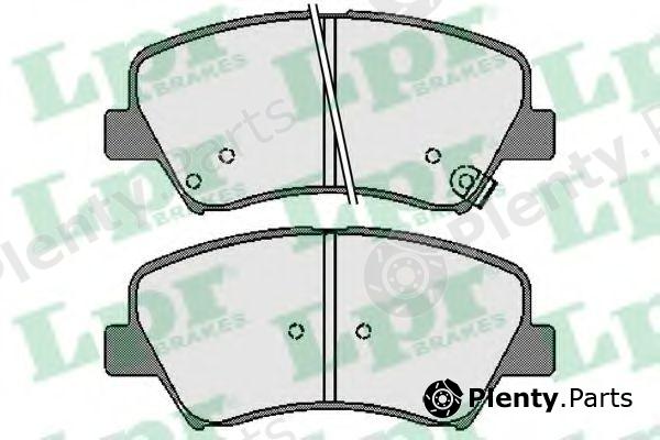  LPR part 05P1753 Brake Pad Set, disc brake