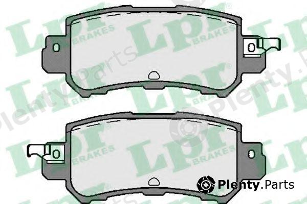  LPR part 05P1756 Brake Pad Set, disc brake