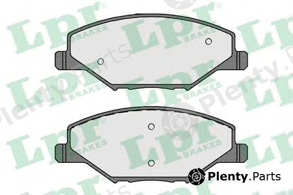  LPR part 05P1795 Brake Pad Set, disc brake
