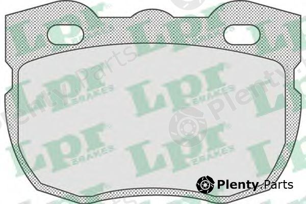  LPR part 05P742 Brake Pad Set, disc brake