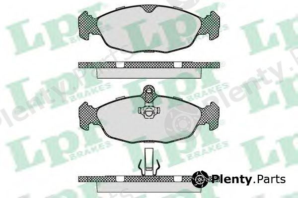 LPR part 05P895 Brake Pad Set, disc brake