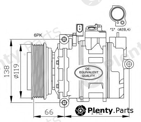  NRF part 32111 Compressor, air conditioning
