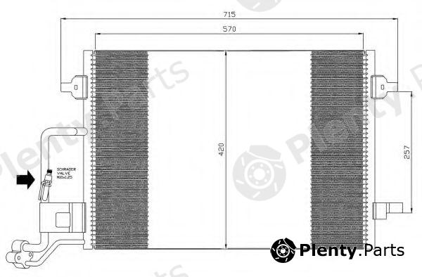  NRF part 35359 Condenser, air conditioning