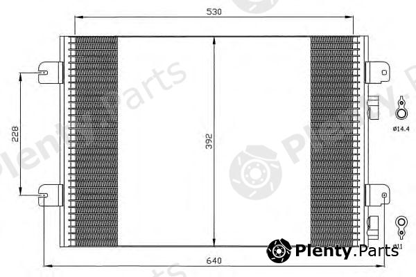  NRF part 35542 Condenser, air conditioning