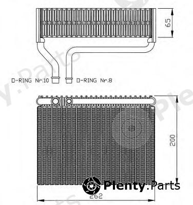  NRF part 36099 Evaporator, air conditioning