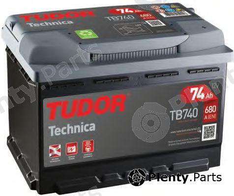 TUDOR part TB740 Starter Battery