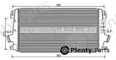  AVA QUALITY COOLING part OLA4550 Intercooler, charger