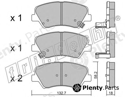  fri.tech. part 959.0 (9590) Brake Pad Set, disc brake