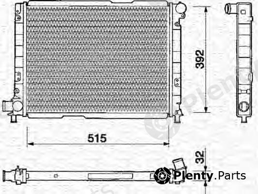  MAGNETI MARELLI part BM112 Radiator, engine cooling
