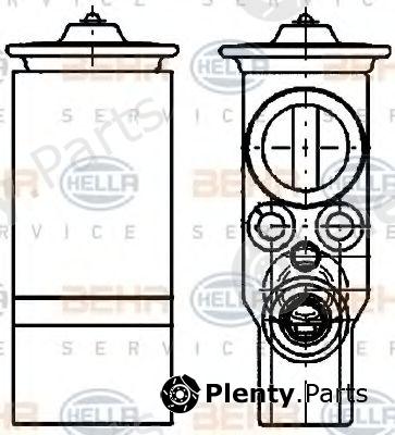  BEHR part 8UW351234-531 (8UW351234531) Expansion Valve, air conditioning