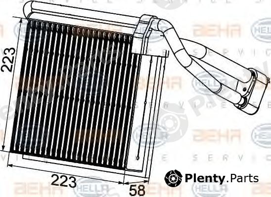  BEHR part 8FV351330-761 (8FV351330761) Evaporator, air conditioning