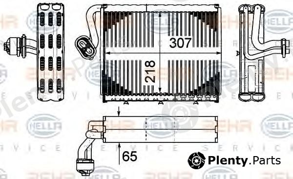  BEHR part 8FV351331-181 (8FV351331181) Evaporator, air conditioning