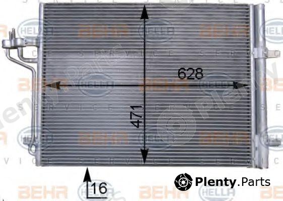  BEHR part 8FC351343-191 (8FC351343191) Condenser, air conditioning
