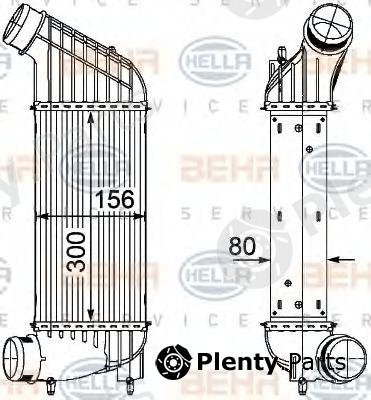  BEHR part 8ML376746-361 (8ML376746361) Intercooler, charger