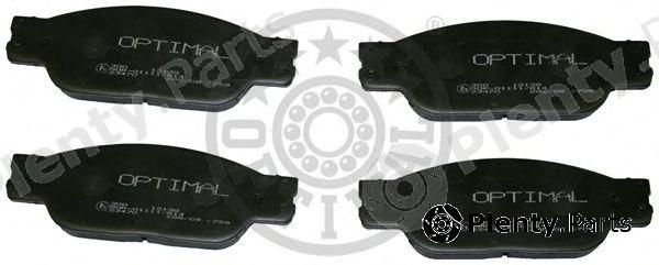  OPTIMAL part 12138 Brake Pad Set, disc brake