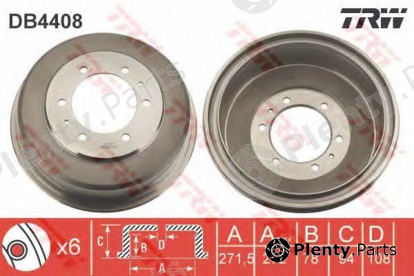  TRW part DB4408 Brake Drum