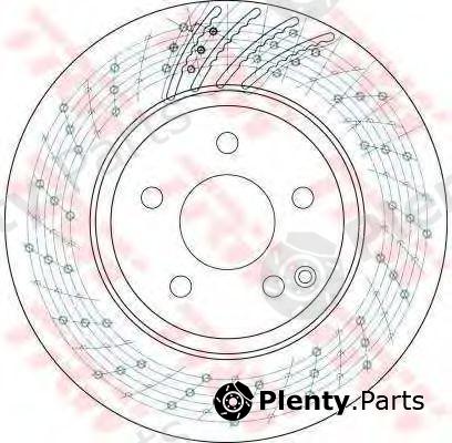  TRW part DF4149 Brake Disc