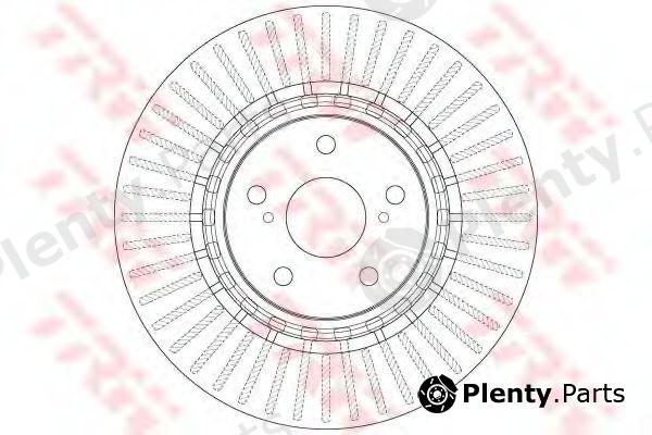  TRW part DF6265 Brake Disc