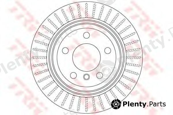  TRW part DF6513S Brake Disc