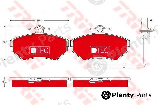  TRW part GDB1366DTE Brake Pad Set, disc brake