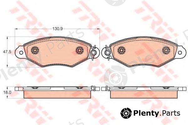  TRW part GDB2024 Brake Pad Set, disc brake
