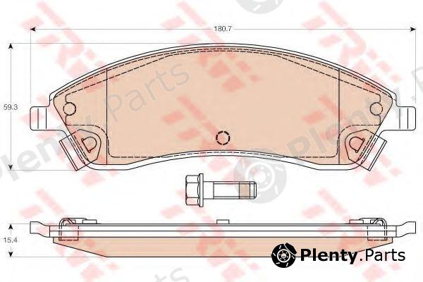  TRW part GDB4451 Brake Pad Set, disc brake