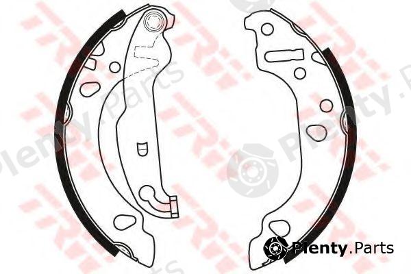  TRW part GS8453 Brake Shoe Set
