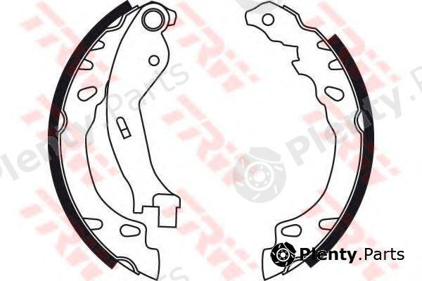  TRW part GS8711 Brake Shoe Set