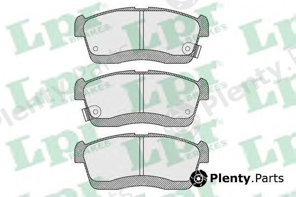  LPR part 05P1632 Brake Pad Set, disc brake