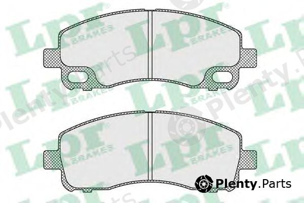  LPR part 05P1638 Brake Pad Set, disc brake