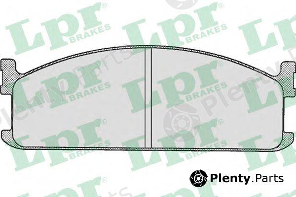  LPR part 05P284 Brake Pad Set, disc brake