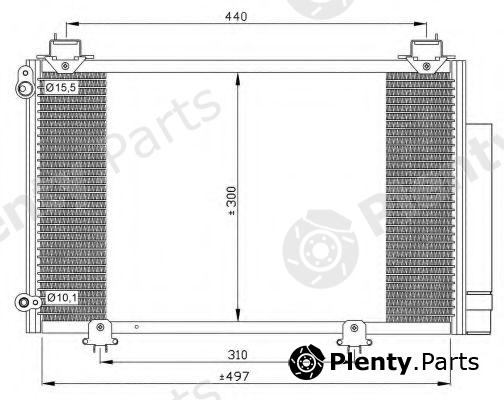  NRF part 35333 Condenser, air conditioning
